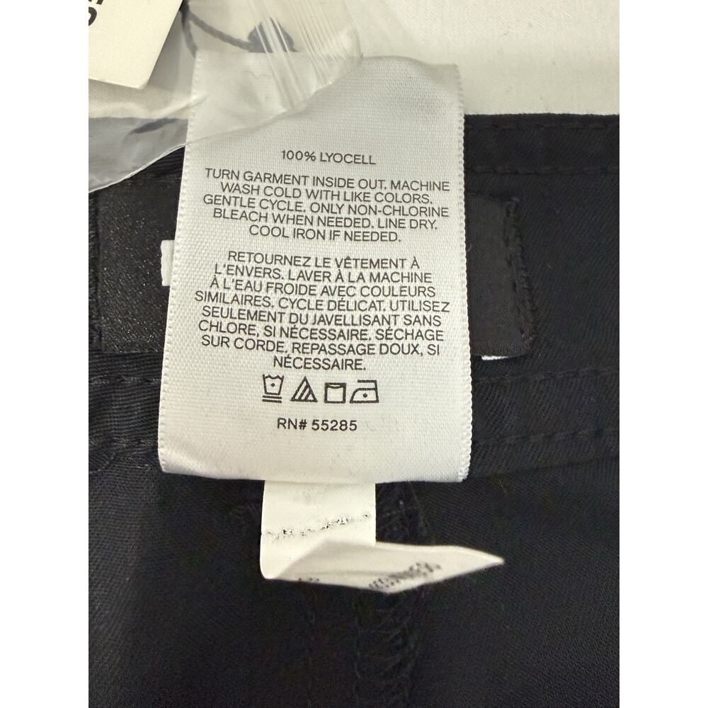 NWT Express Womens Black High Rise Flap Pocket Cargo Utility Pants Size 8 - Picture 11 of 15